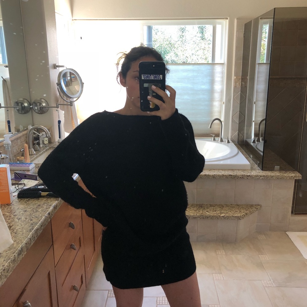 Vintage Balenciaga Knit Sweater Dress - Picture 2 of 3